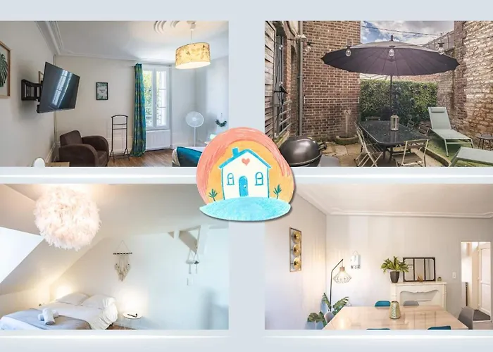 Apartman Maison Du Bonheur - Terrasse - Stationnement Facile - Proche Hypercentre *