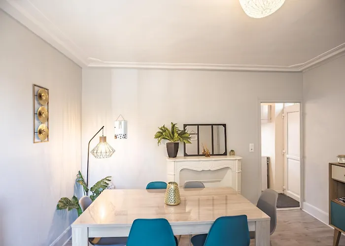 Maison Du Bonheur - Terrasse - Stationnement Facile - Proche Hypercentre